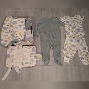 Baby Animal Print Pajama Set